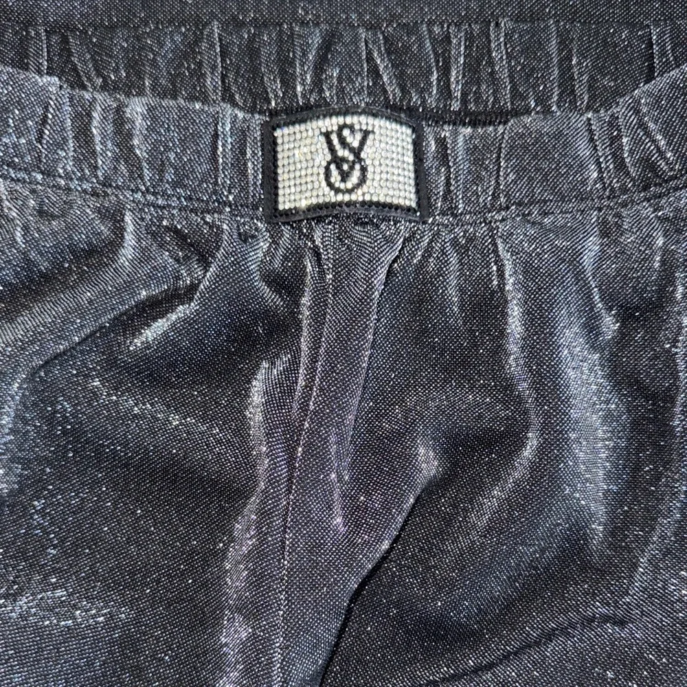 Victoria's Secret Black Sparkle Pajama set - Picture 5 of 5